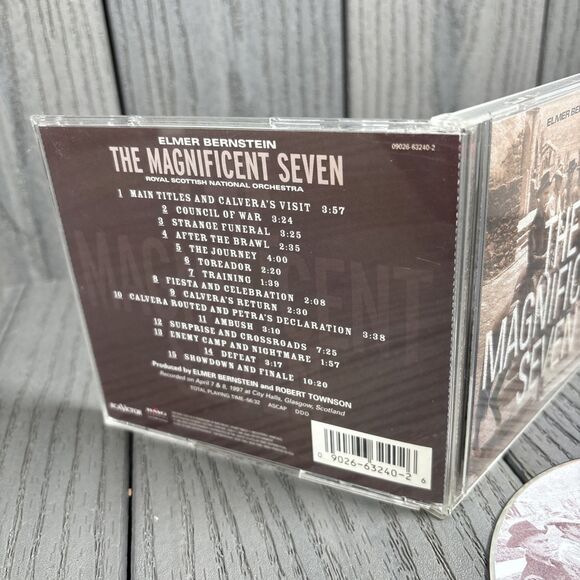 Elmer Bernstein - Magnificent Seven - Elmer Bernstein CD MDVG - Picture 3 of 7